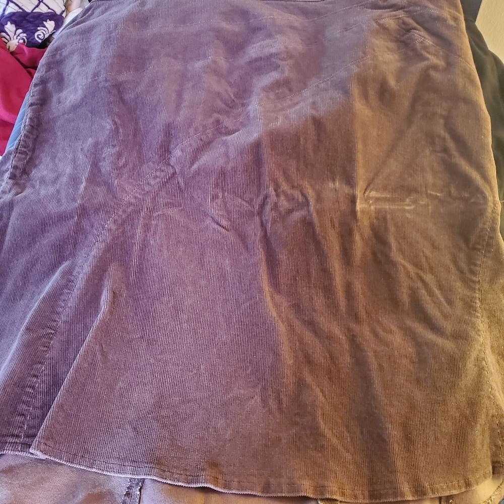 Brown corduroy